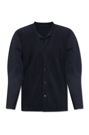 トップス AW92 issey miyake shirt blk Homme Plissé Issey Miyake Short-sleeve shirt | Men's
